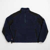 Butter Goods Polartec 1/4 Zip Fleece - Navy thumbnail