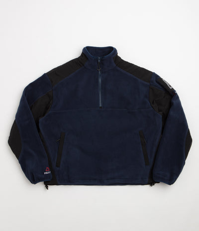 Butter Goods Polartec 1/4 Zip Fleece - Navy