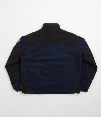 Butter Goods Polartec 1/4 Zip Fleece - Navy
