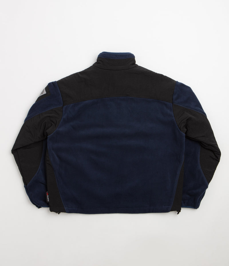 Butter Goods Polartec 1/4 Zip Fleece - Navy, view 10