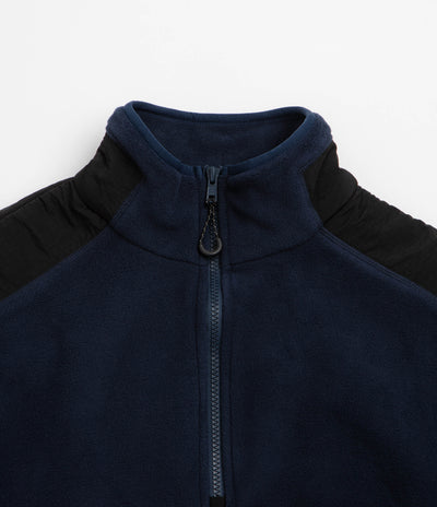 Butter Goods Polartec 1/4 Zip Fleece - Navy