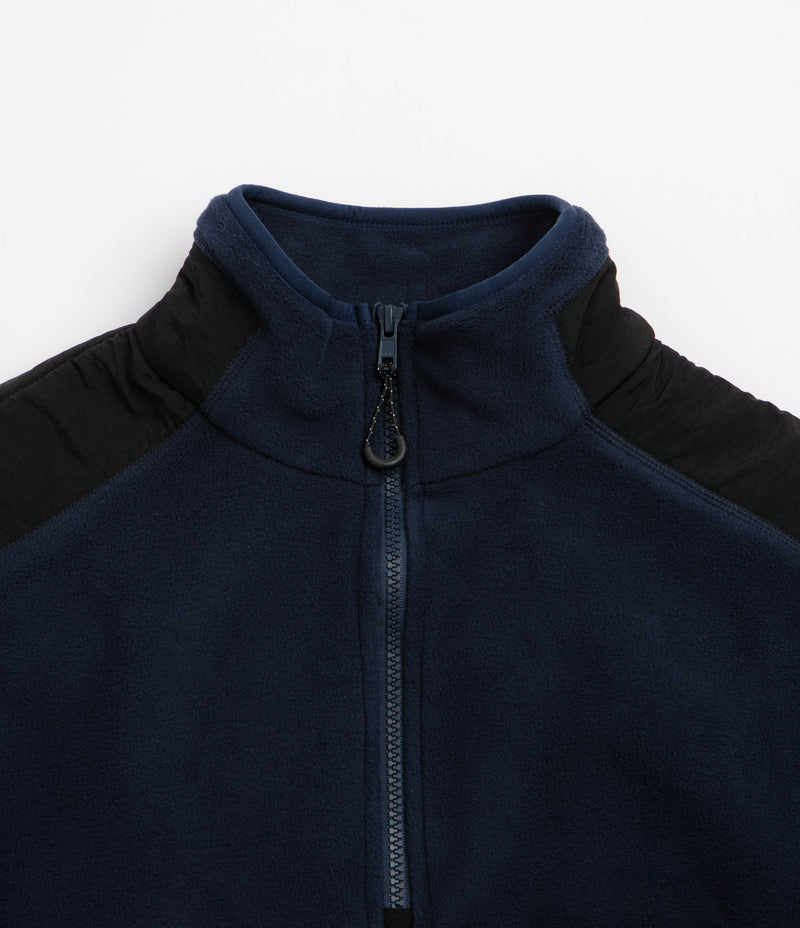 Butter Goods Polartec 1/4 Zip Fleece - Navy, view 13