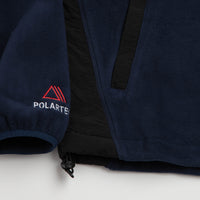 Butter Goods Polartec 1/4 Zip Fleece - Navy thumbnail