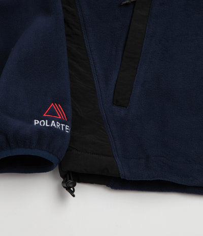 Butter Goods Polartec 1/4 Zip Fleece - Navy