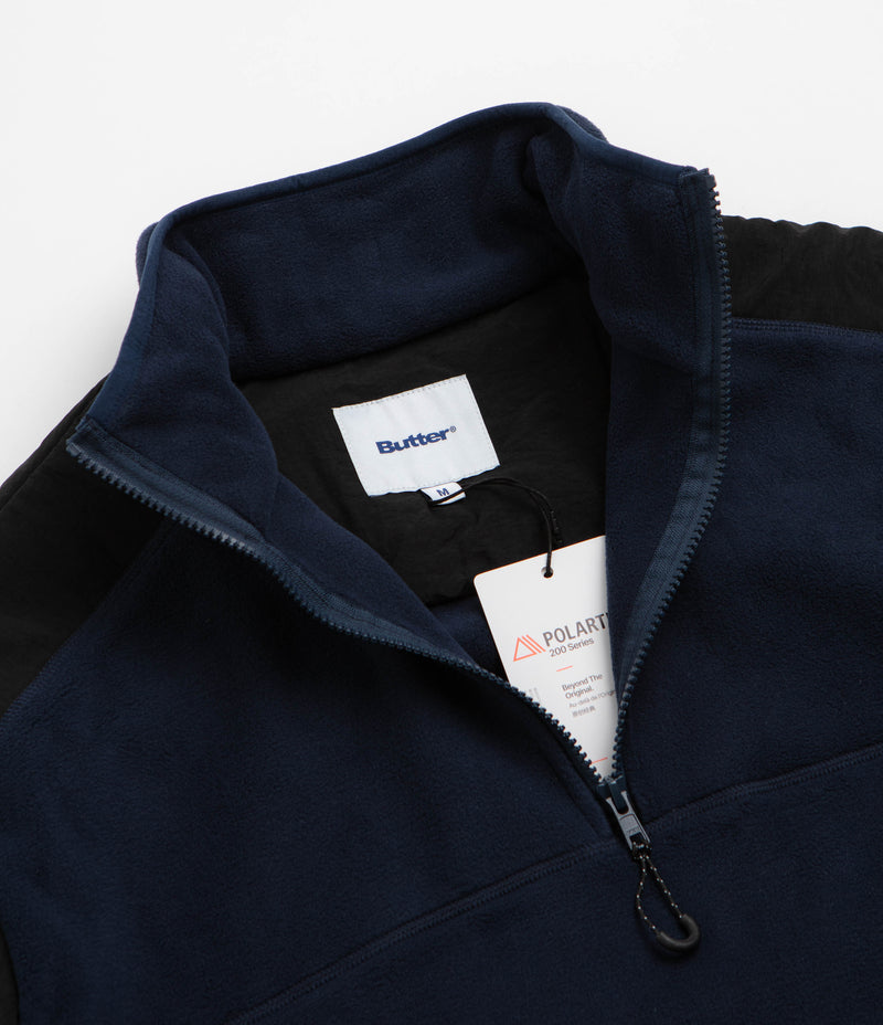 Butter Goods Polartec 1/4 Zip Fleece - Navy, view 22