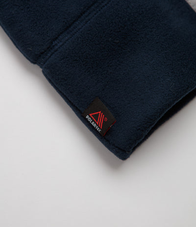 Butter Goods Polartec Skully Beanie - Navy