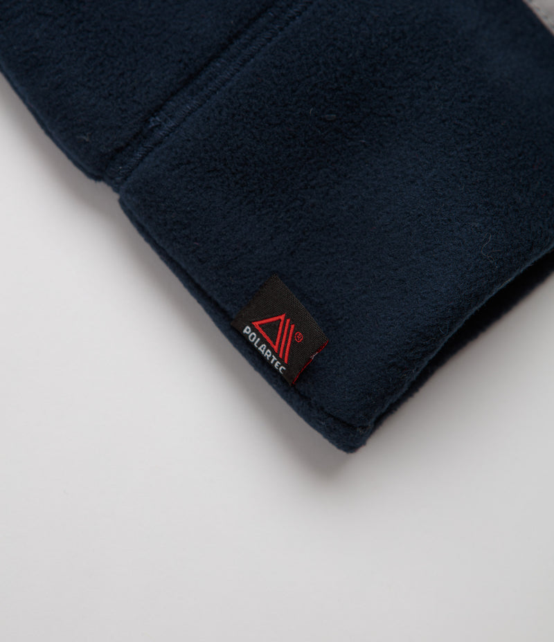 Butter Goods Polartec Skully Beanie - Navy, view 11