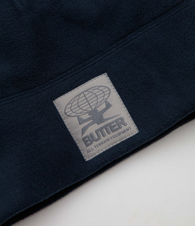Butter Goods Polartec Skully Beanie - Navy