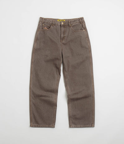 Butter Goods Pooch Relaxed Jeans in Washed Brown