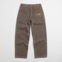 Butter Goods Pooch Relaxed Jeans in Washed Brown thumbnail