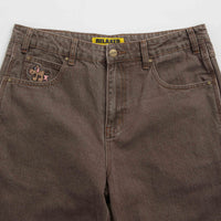 Butter Goods Pooch Relaxed Jeans in Washed Brown thumbnail