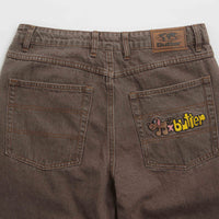 Butter Goods Pooch Relaxed Jeans in Washed Brown thumbnail