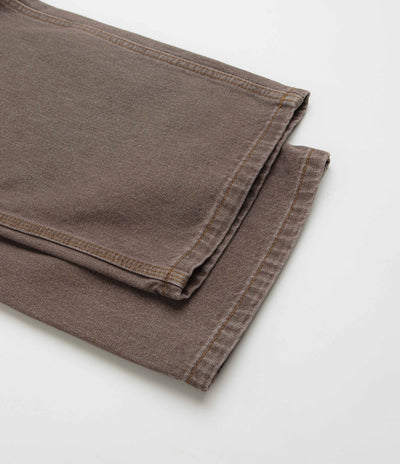Butter Goods Pooch Relaxed Jeans in Washed Brown