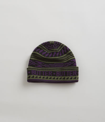 Butter Goods Porto Beanie in Black