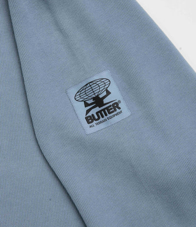 Butter Goods Principal Crewneck Sweatshirt - Navy Overdye