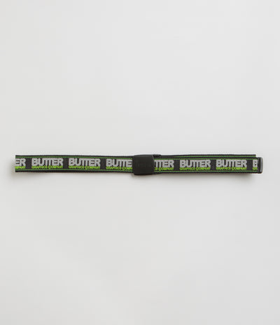 Butter Goods Program Woven Belt in Black