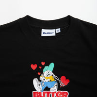 Butter Goods Puppy Love Logo T-Shirt - Black thumbnail