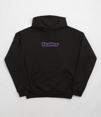 Butter Goods Radiant Logo Hoodie in Black