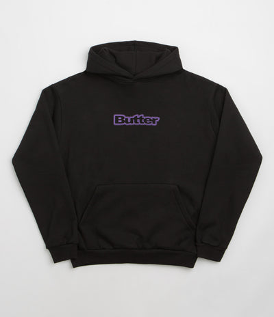 Butter Goods Radiant Logo Hoodie - Black
