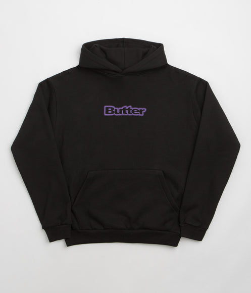 Butter Goods Radiant Logo Hoodie - Black