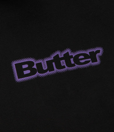 Butter Goods Radiant Logo Hoodie - Black