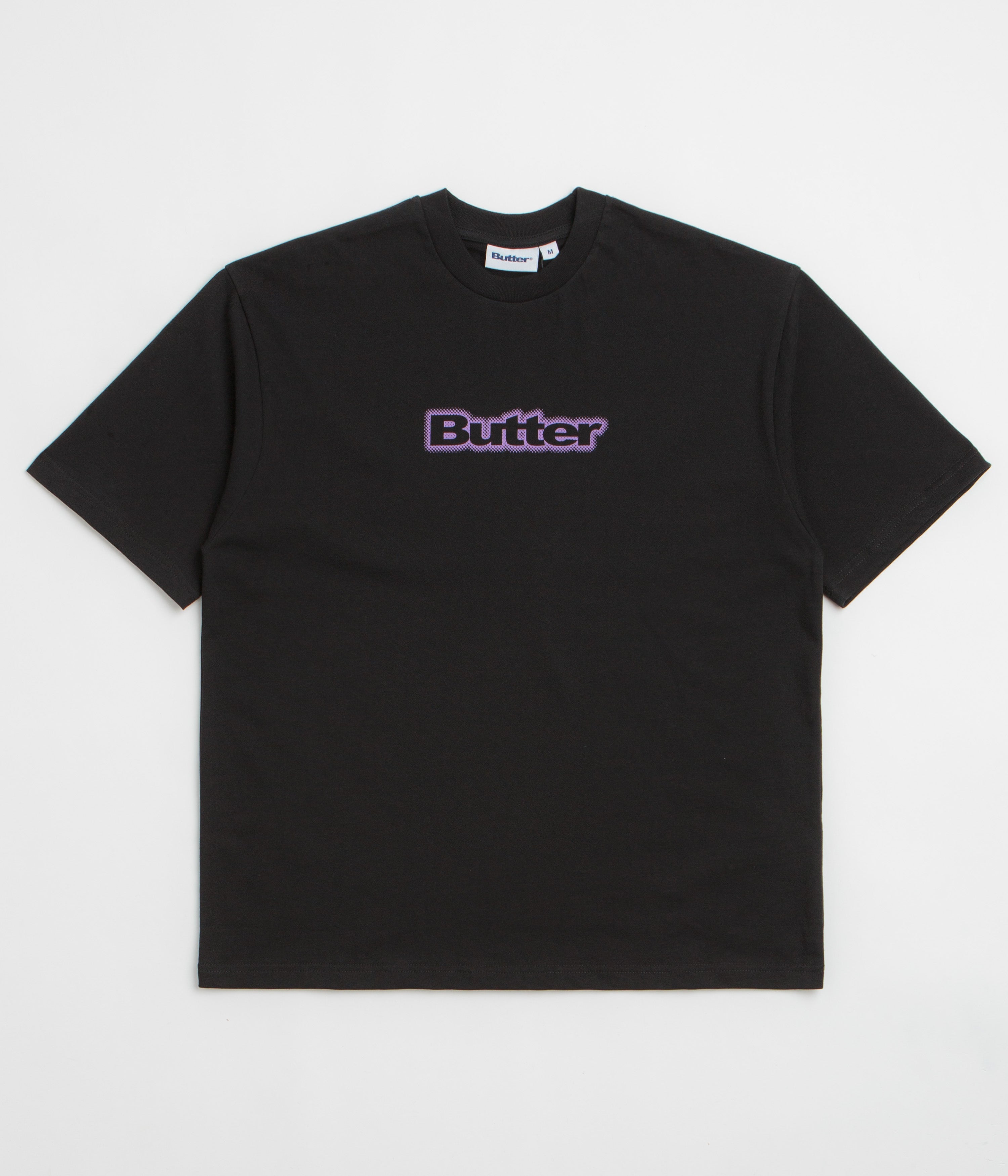 Butter Goods Radiant Logo T-Shirt in Black