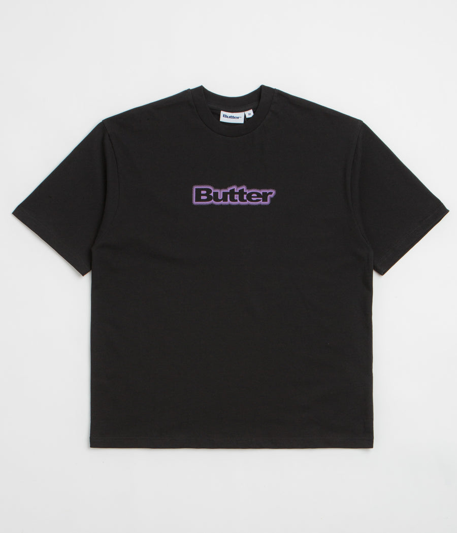 Butter Goods Radiant Logo T-Shirt - Black