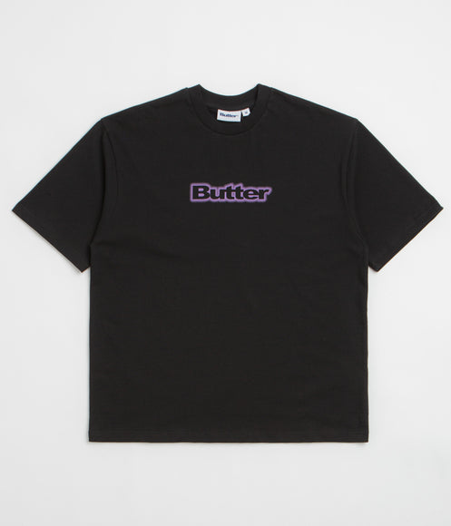 Butter Goods Radiant Logo T-Shirt - Black