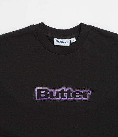 Butter Goods Radiant Logo T-Shirt - Black
