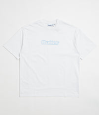 Butter Goods Radiant Logo T-Shirt in White