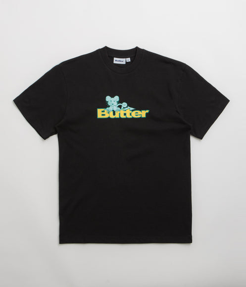 Butter Goods Rat Logo T-Shirt - Black