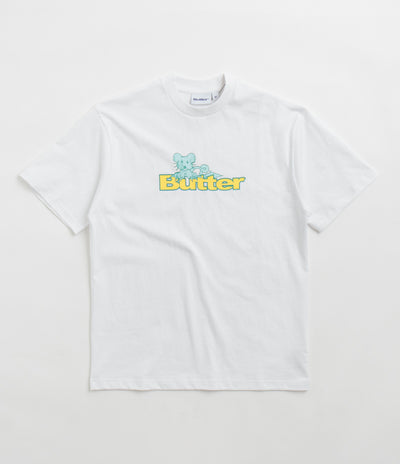 Butter Goods Rat Logo T-Shirt - White