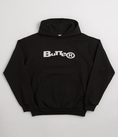 Butter Goods Registered Hoodie in Black