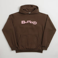 Butter Goods Registered Hoodie in Brown thumbnail