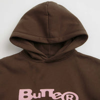 Butter Goods Registered Hoodie in Brown thumbnail