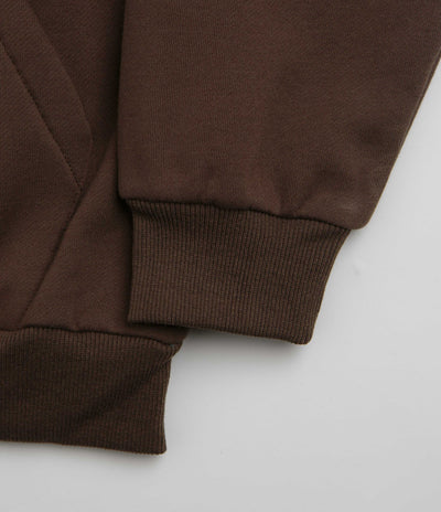 Butter Goods Registered Hoodie in Brown