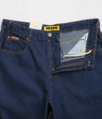 Butter Goods Relaxed Denim Jeans - Dark Indigo