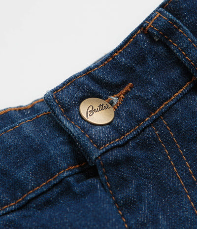 Butter Goods Relaxed Denim Jeans in Dark Indigo