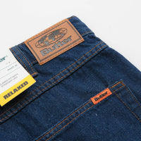 Butter Goods Relaxed Denim Jeans in Dark Indigo thumbnail
