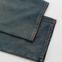 Butter Goods Relaxed Jeans - Distressed Mid Blue thumbnail