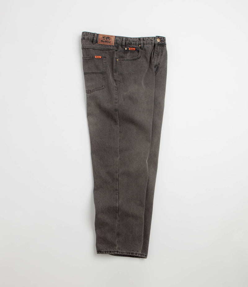 Butter Goods Relaxed Jeans - Faded Black, view 12