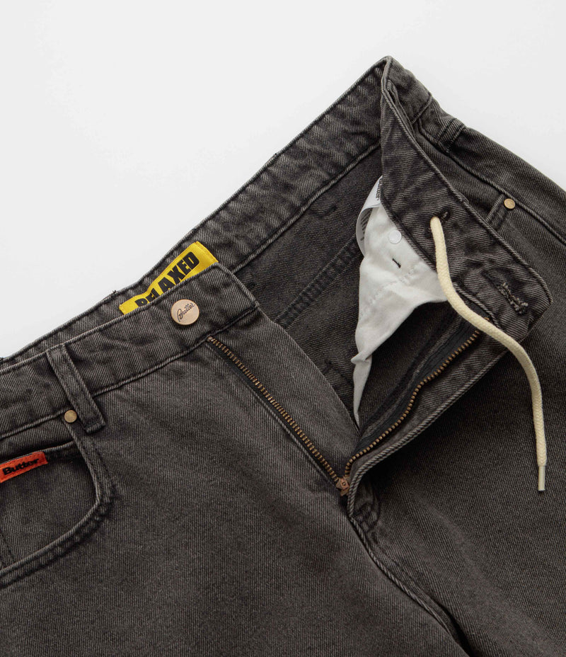 Butter Goods Relaxed Jeans - Faded Black, view 18