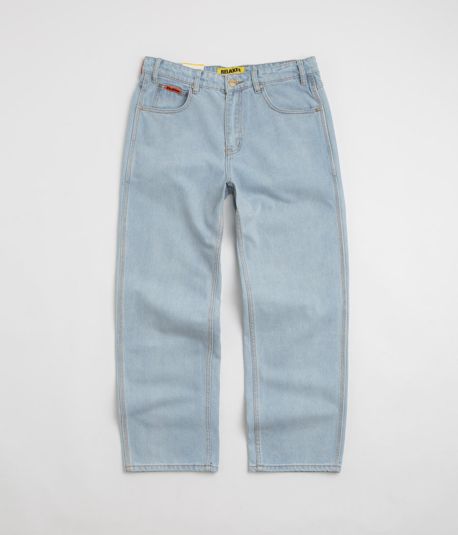 Butter Goods Relaxed Jeans in Light Blue and Blue