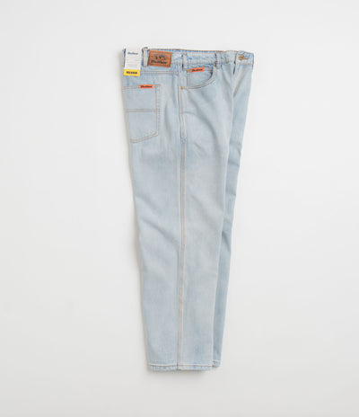 Butter Goods Relaxed Jeans - Light Blue / Orange
