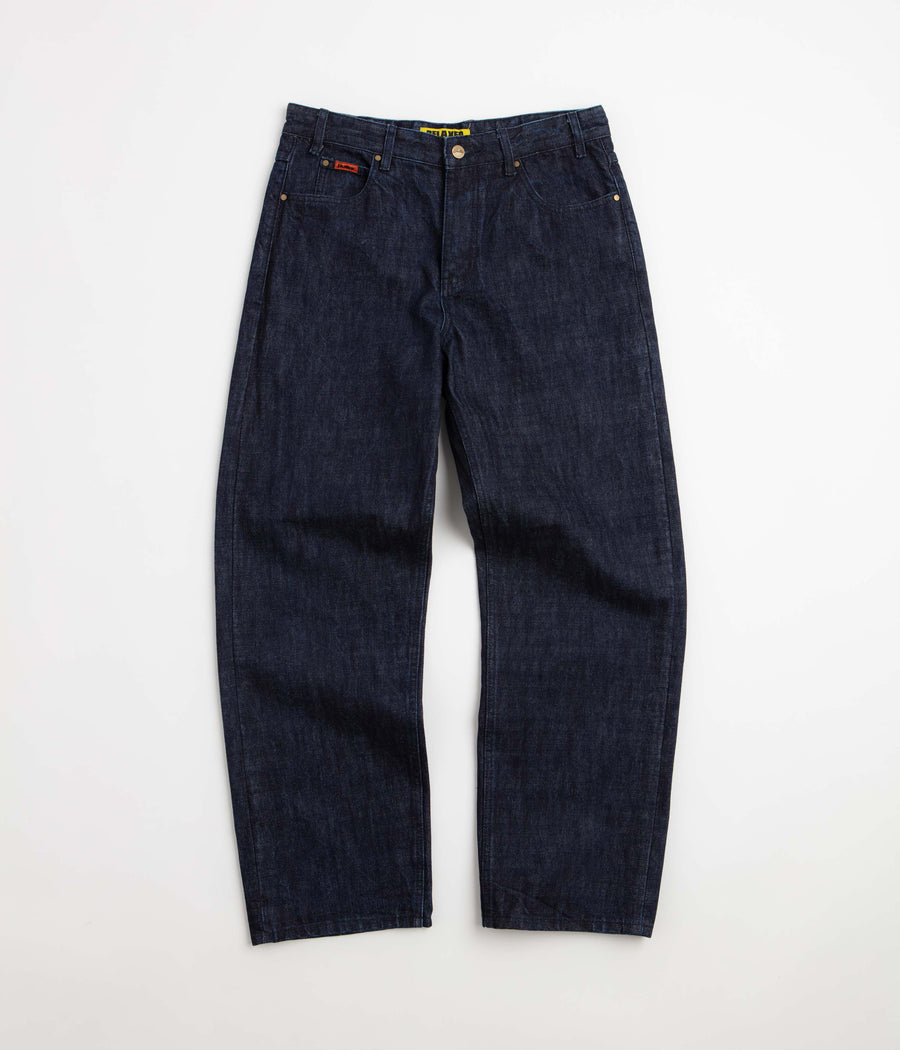 Butter Goods Relaxed Jeans - Selvedge Blue