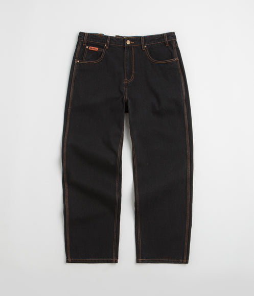 Butter Goods Relaxed Jeans - Washed Black / Black