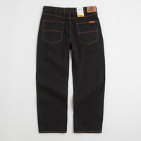 Butter Goods Relaxed Jeans in Washed Black and Black thumbnail
