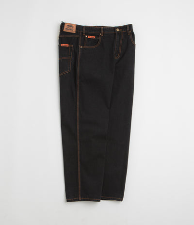 Butter Goods Relaxed Jeans in Washed Black and Black