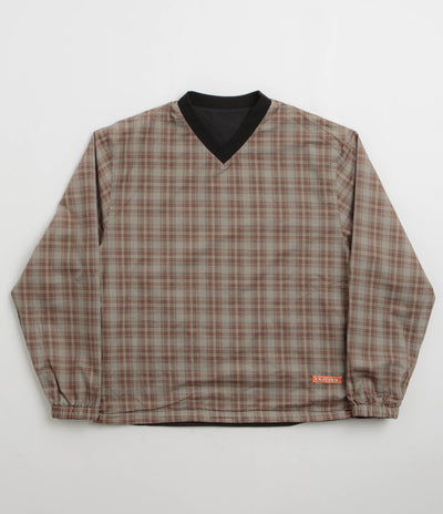 Butter Goods Reversible Dugout Pullover Jacket - Black / Stone
