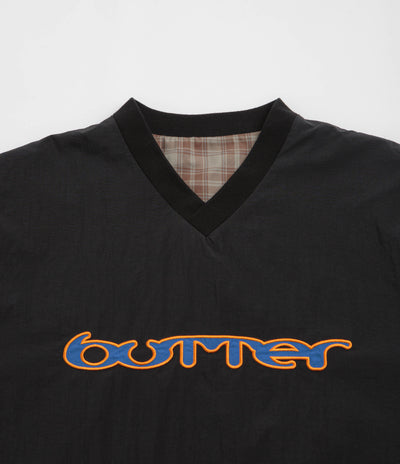 Butter Goods Reversible Dugout Pullover Jacket - Black / Stone